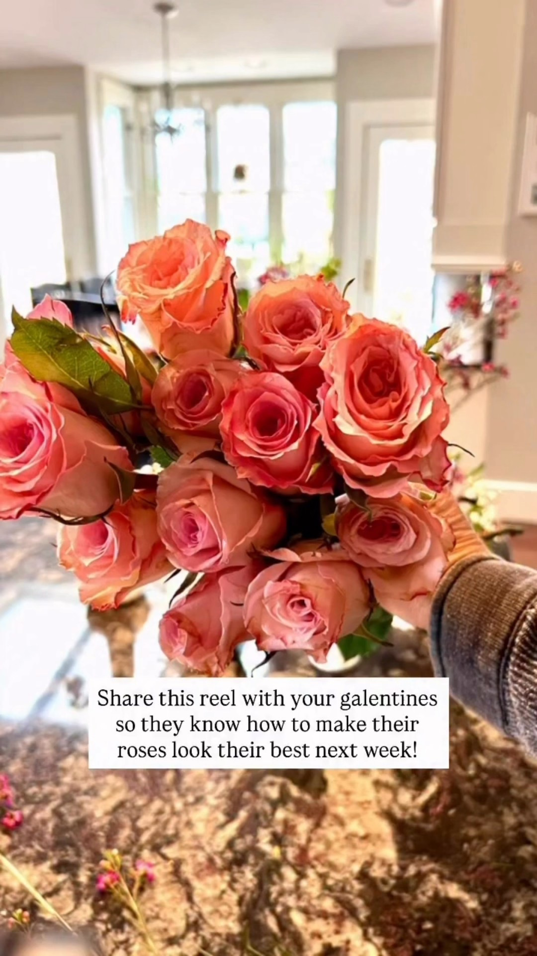 Send to someone who needs some flowers today! Save for when you get roses for Valentine's day Share with your girlfriends too!
Follow along for all things home, garden & organic decor! this reel with your galentines so they know how to make their
#roses #valentinesday #valentineroses week!
#traderjoesflowers #galentine

#LTKValentine #LTKHome #LTKmomlife