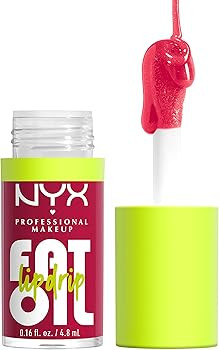 NYX PROFESSIONAL MAKEUP Fat Oil Lip Drip, Moisturizing, Shiny and Vegan Tinted Lip Gloss - Newsfe... | Amazon (US)