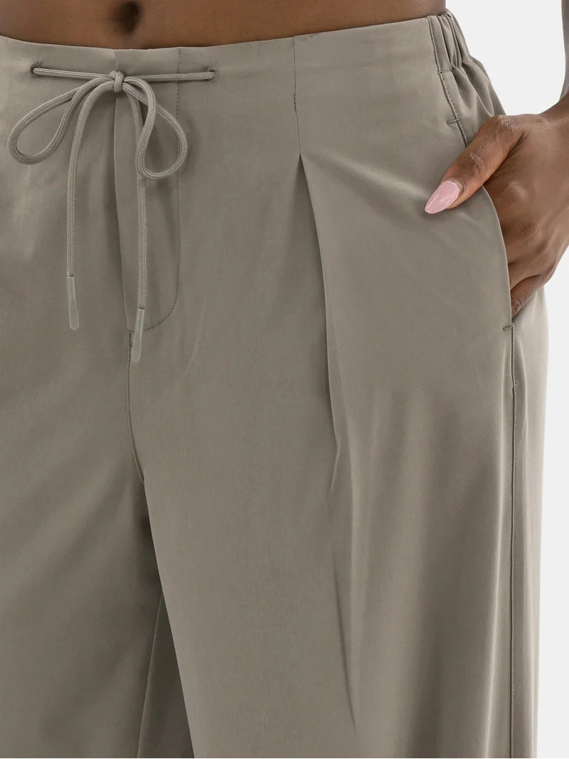 Avia Women's FeatherStretch Pleated Trousers, Sizes XS-XXXL - Walmart.com | Walmart (US)