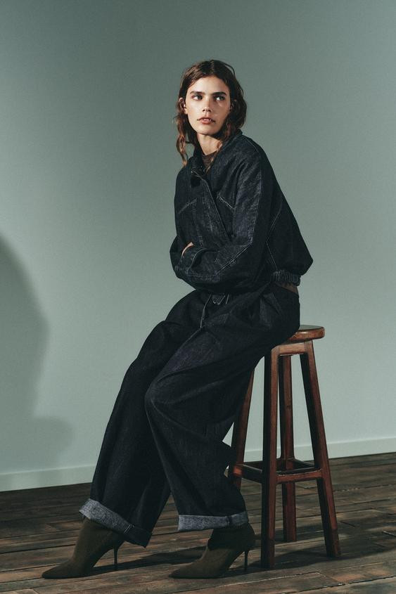 FABRIC ANKLE BOOT | Zara US