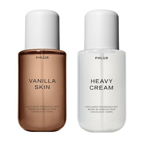 PHLUR Vanilla Skin & Heavy Cream Body Mist - Hair & Body Mist Fragrance - (8 FL Oz) | Amazon (US)