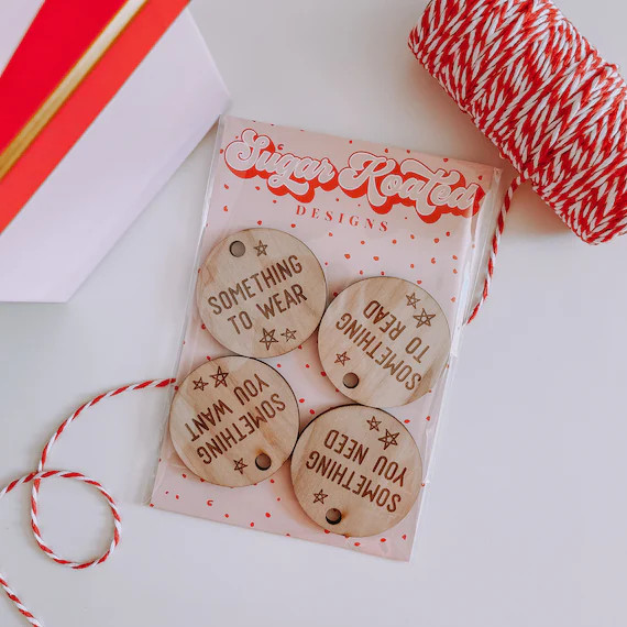 Christmas Gift Tags Intentional Gift Giving Christmas Tag - Etsy | Etsy (US)