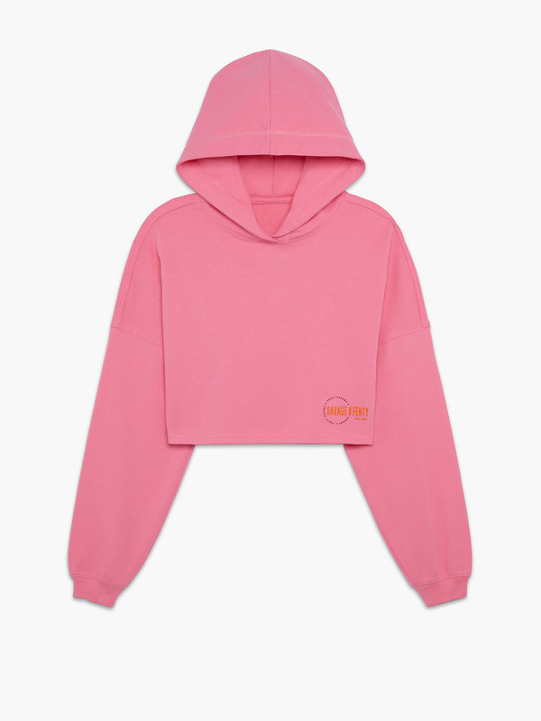 Xssential Terry Cropped Hoodie | Savage x Fenty - North America