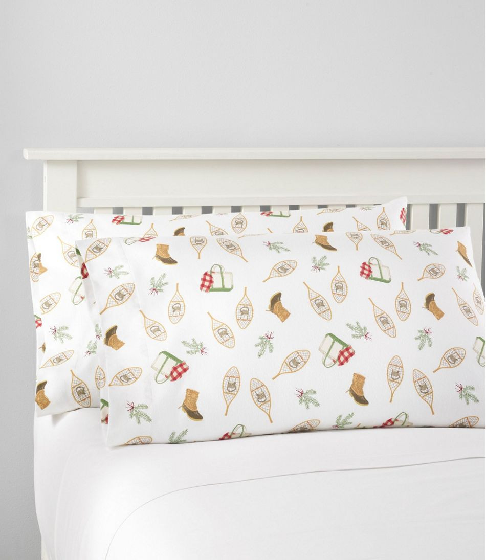 Sara Fitz™ Winter Print Flannel Sheet Collection | L.L. Bean