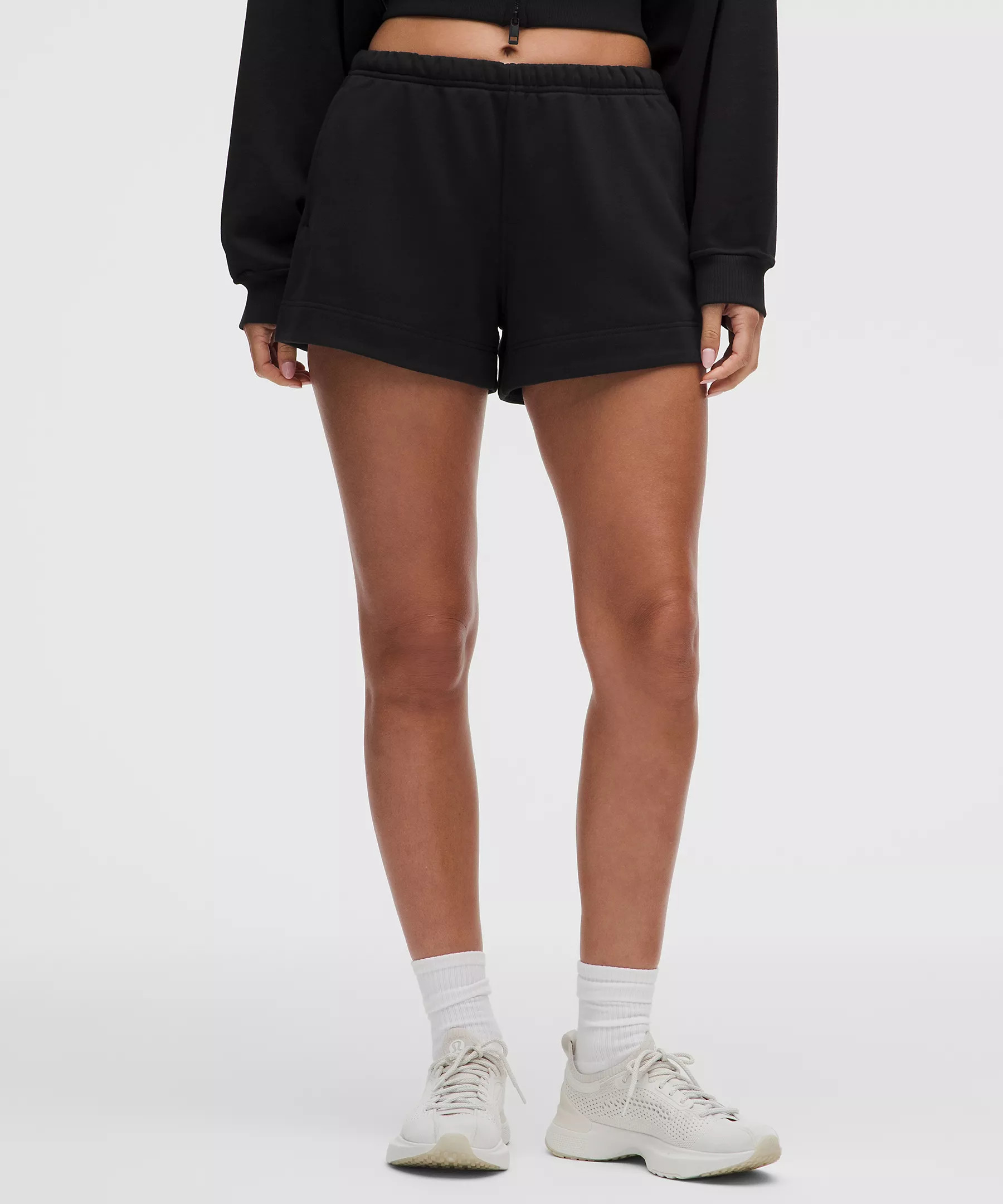 French Terry Mid-Rise Short 3.5" | Lululemon (US)