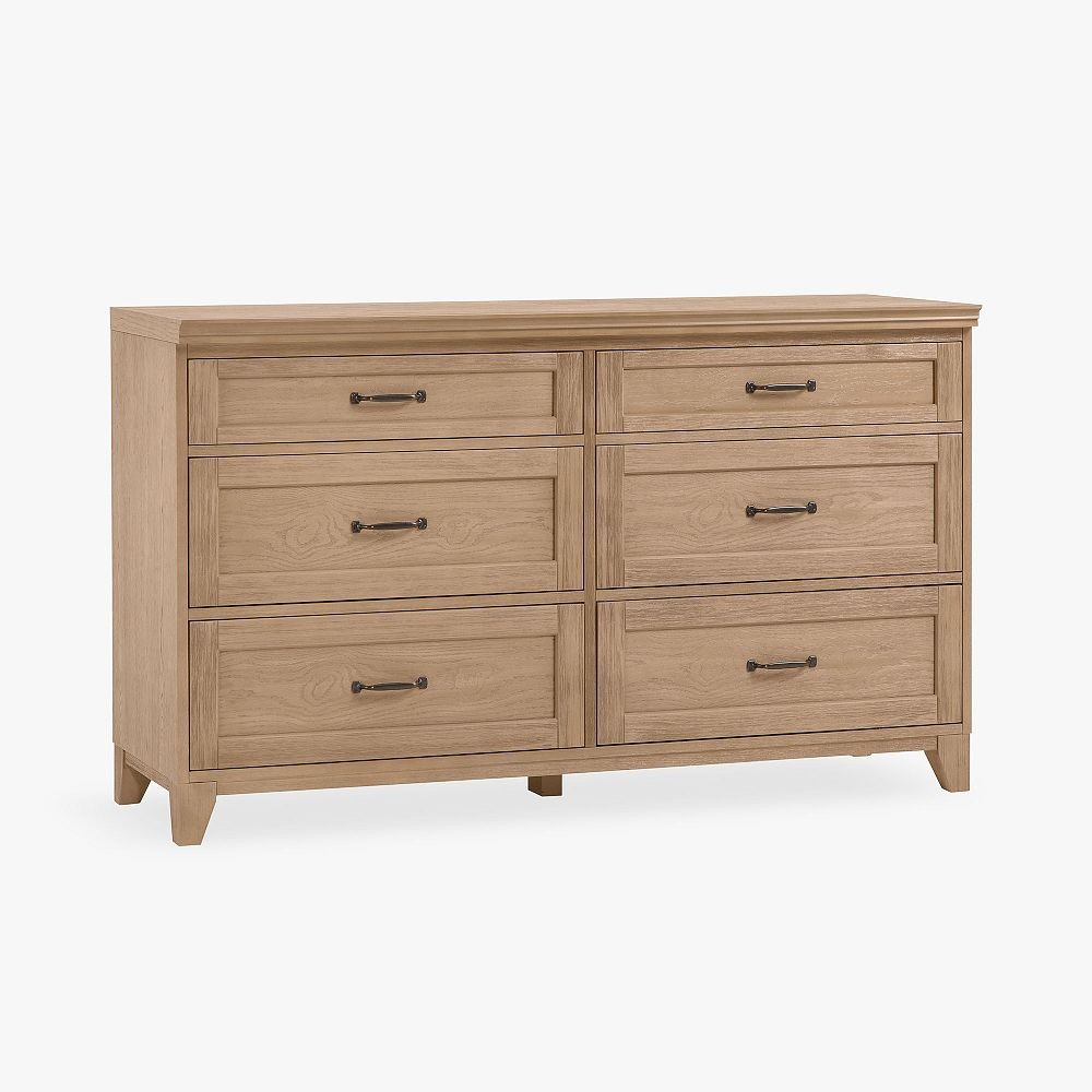 Hampton 6-Drawer Dresser (56w x 19.5d") | Pottery Barn Teen