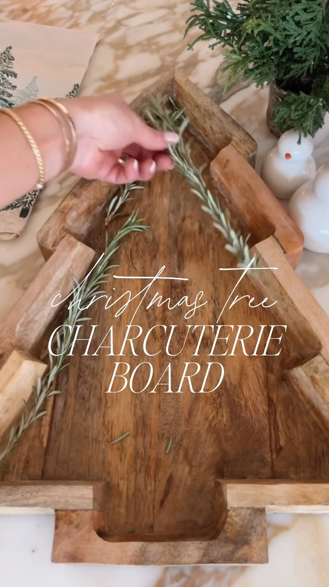 Festive holiday Christmas 🎄 board. Super easy to do! 


#LTKHome #LTKHoliday