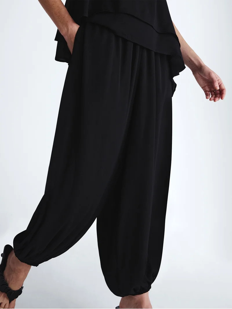 Scoop Women's and Women's Plus Pull on Harem Pant, Sizes XS-4X | Walmart (US)