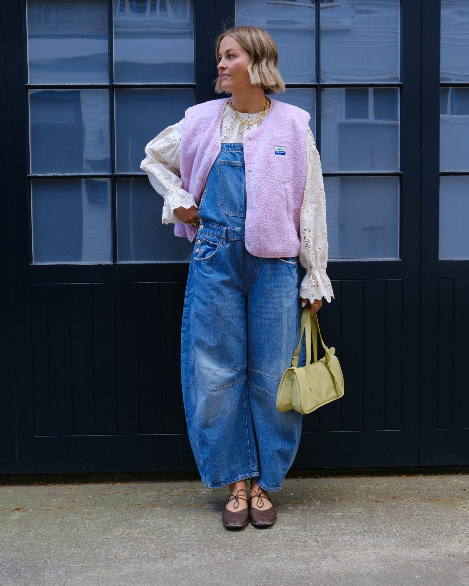 Spring colourful outfit formula

Dungarees - S
Vest - XS/s
Shirt - UK10

#LTKspring #LTKuk #LTKeurope