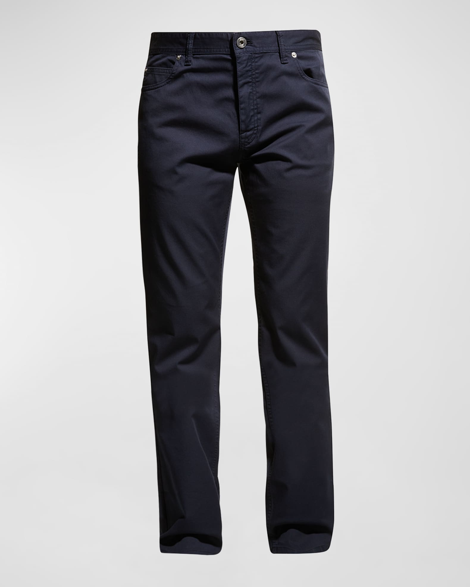 Brioni Men's Twill 5-Pocket Pants | Neiman Marcus