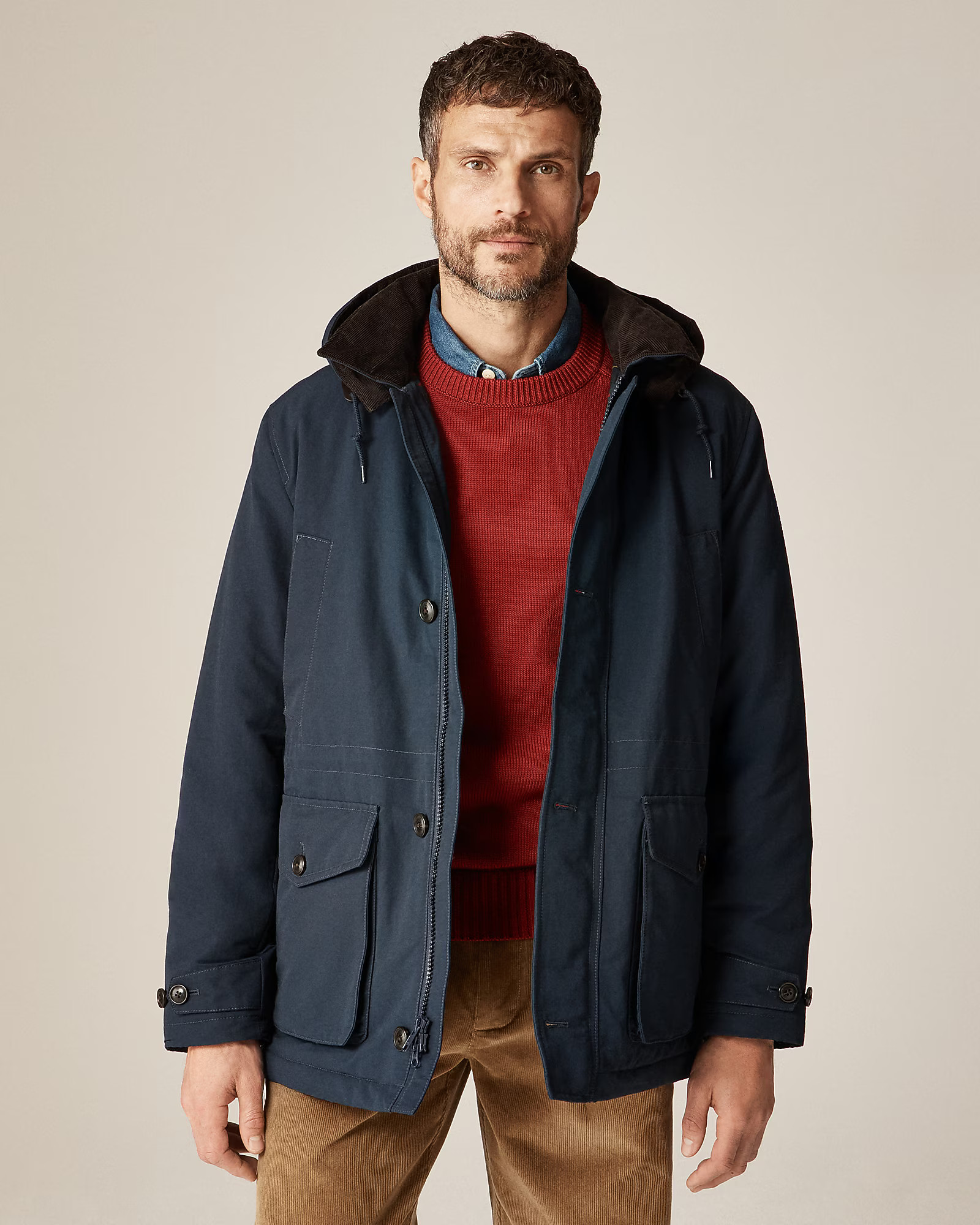 Country jacket with removable hood and PrimaLoft® | J. Crew US