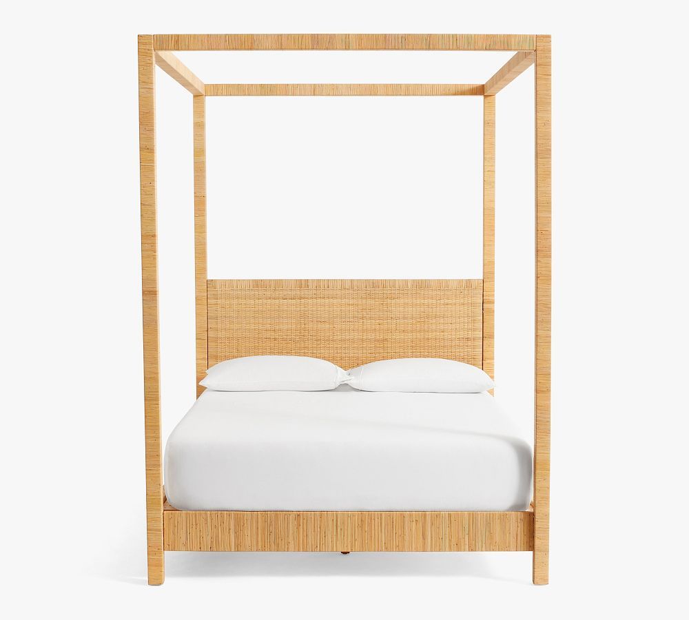 Cala Woven Canopy Bed | Pottery Barn (US)