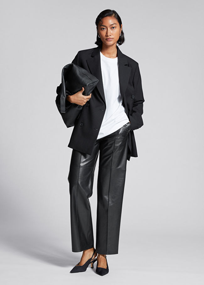 Relaxed Double-Breasted Wool Blazer | & Other Stories (EU + UK)