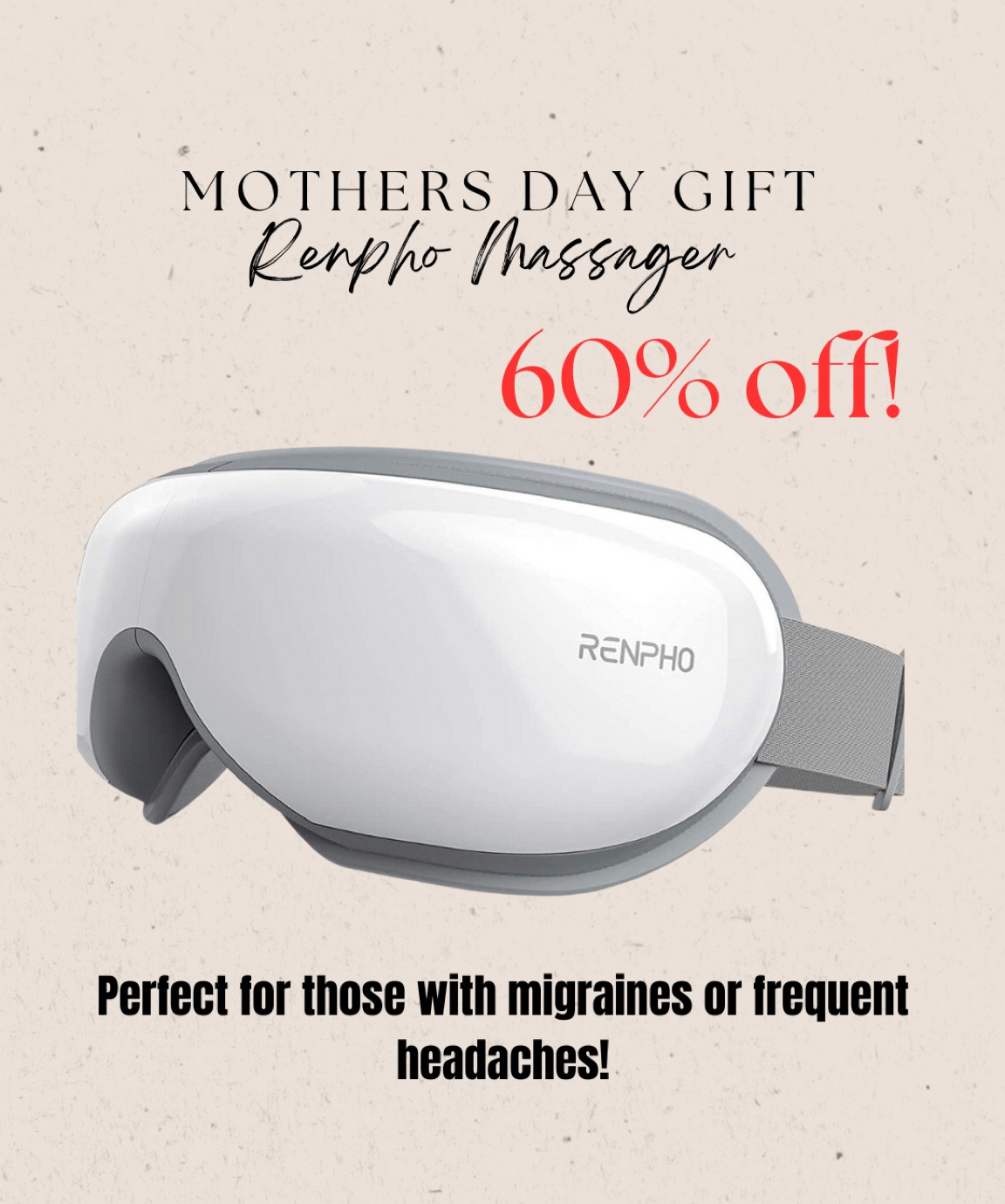 The perfect Mother’s Day gift for someone who has daily headaches! Definitely bought this for one of the mothers in my life!! 

Mother’s Day beauty gifts, Mother’s Day gift ideas, beauty gift ideas, Mother’s Day 2023, best selling gift ideas

#LTKGiftGuide #LTKsalealert