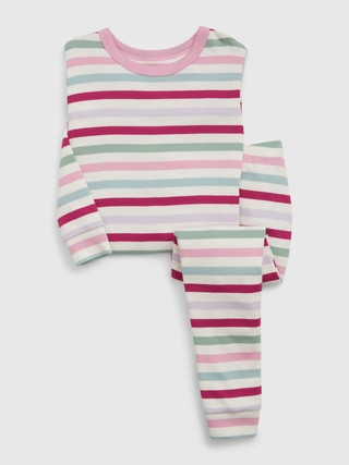 babyGap Organic Cotton Stripe PJ Set | Gap (US)