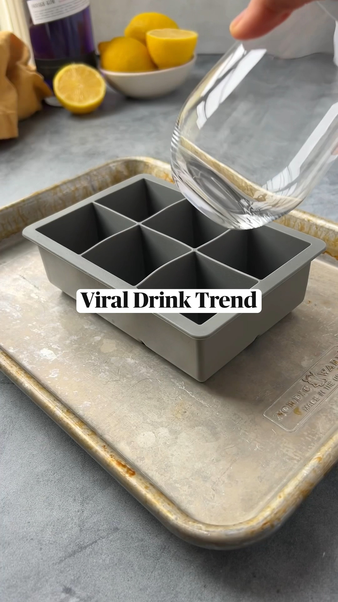 Note that you can totally make these without them by putting the glasses in a basket with a tea towel and leaning them on their side.

What do you think of this trend? I love how pretty these drinks turn out, but you may have noticed in my “sip” portion of the video that the ice detaches after a short while!So if you’re going to serve them up to your guests, I would use it as an opportunity to pour the drink while your guests watch for the full effect.

Note that I used Empress Gin here with Tonic and a lemon… I’m a pretty simple gal, but I’ve seen this done with lots of different drinks, including brown alcohols like bourbon, etc. fyi- it’s @empress1908gin

What do you think?

#LTKhome #LTKSeasonal #LTKparties