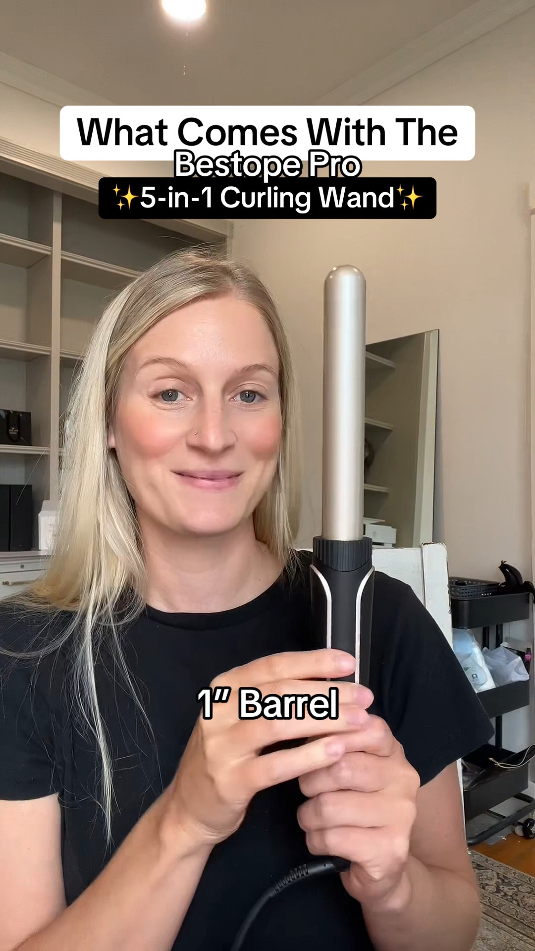 I did my research the Bestope Pro 5-in-1 Curling Wand has really good reviews. Stay Tuned I’m going to show you how each of the barrels curls. 

#LTKVideo #LTKBeauty