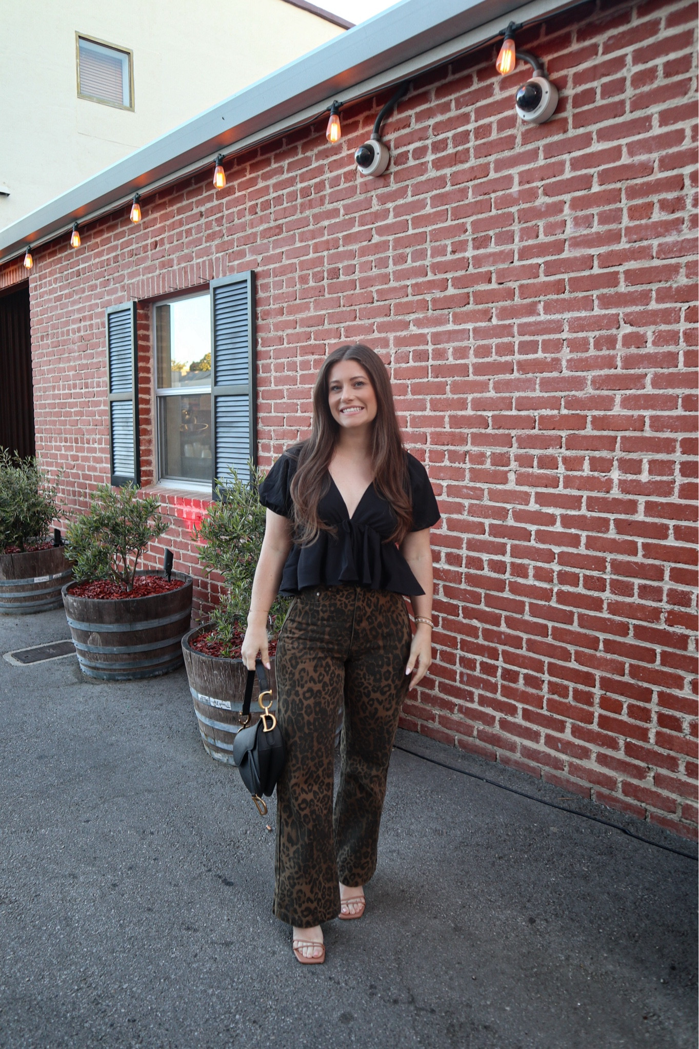 Leopard print jeans | date night outfit 

#LTKFindsUnder50 #LTKSeasonal #LTKStyleTip