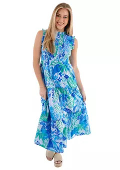J.Marie Women's Andie Ruched Midi Dress | Belk