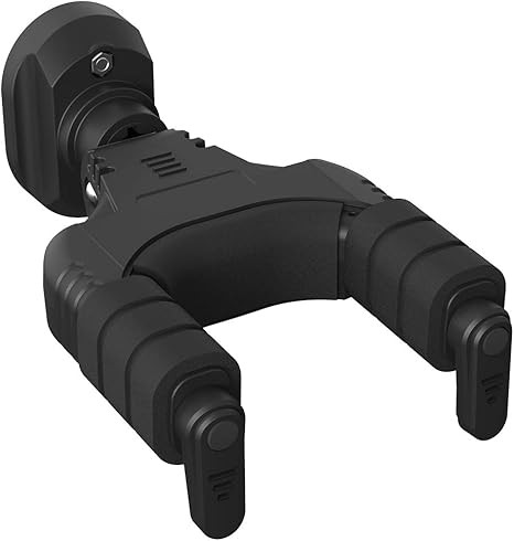 Guitar Wall Mount Hanger Hook with Automatic Lock for Electric Acoustic Guitars Bass，AUPHY… (... | Amazon (US)