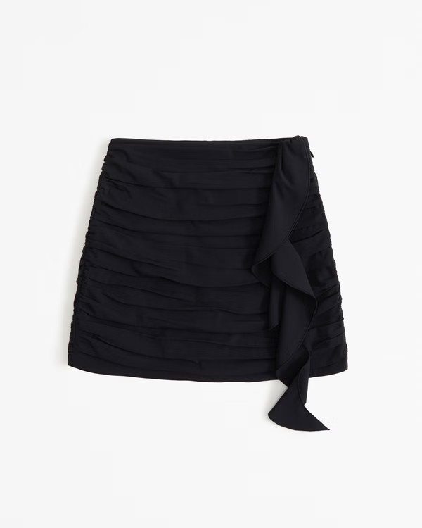 Cascading Ruffle Mini Skort | Abercrombie & Fitch (US)