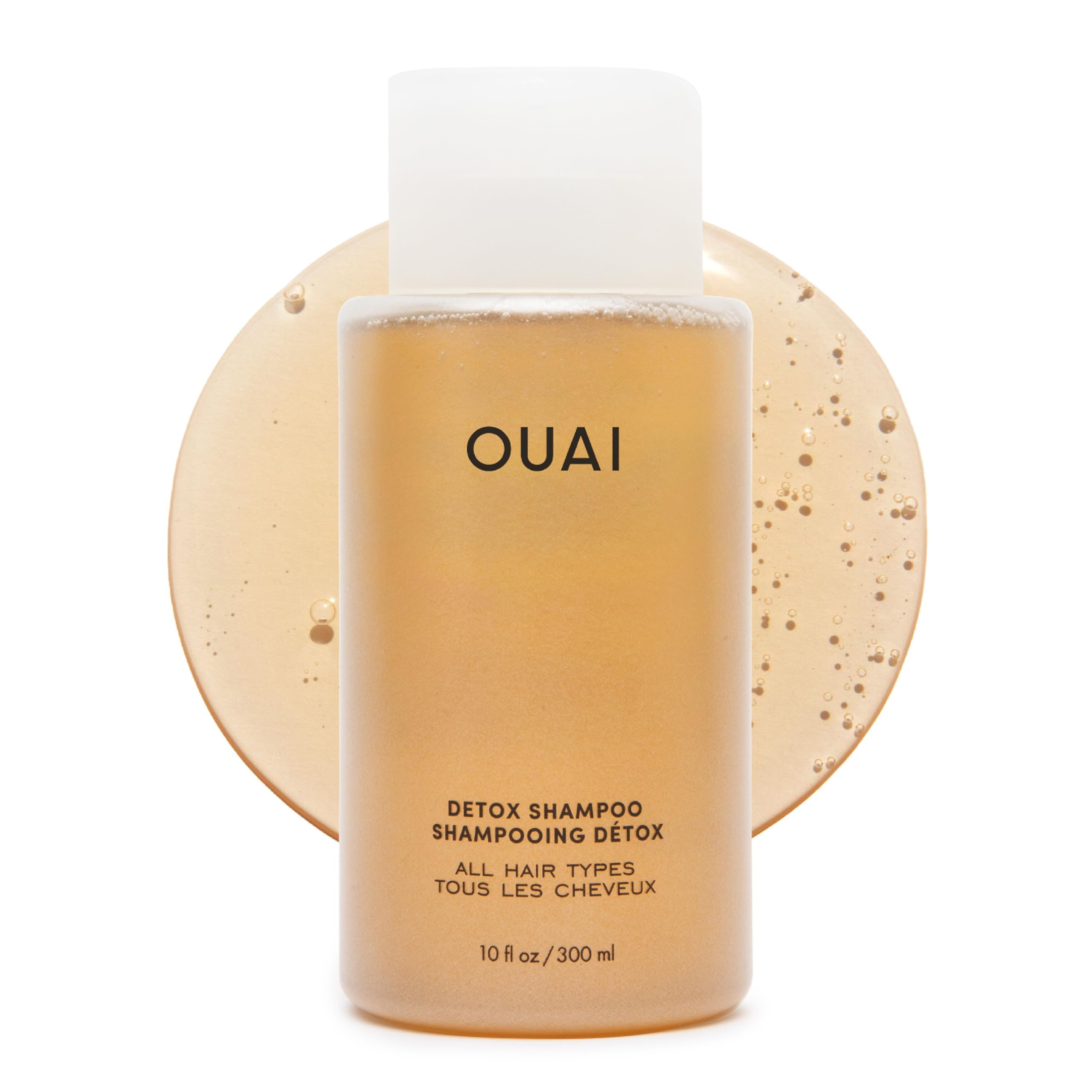 OUAI Detox Shampoo - Clarifying Shampoo for Build Up, Dirt, Oil, Product and Hard Water - Apple C... | Amazon (US)