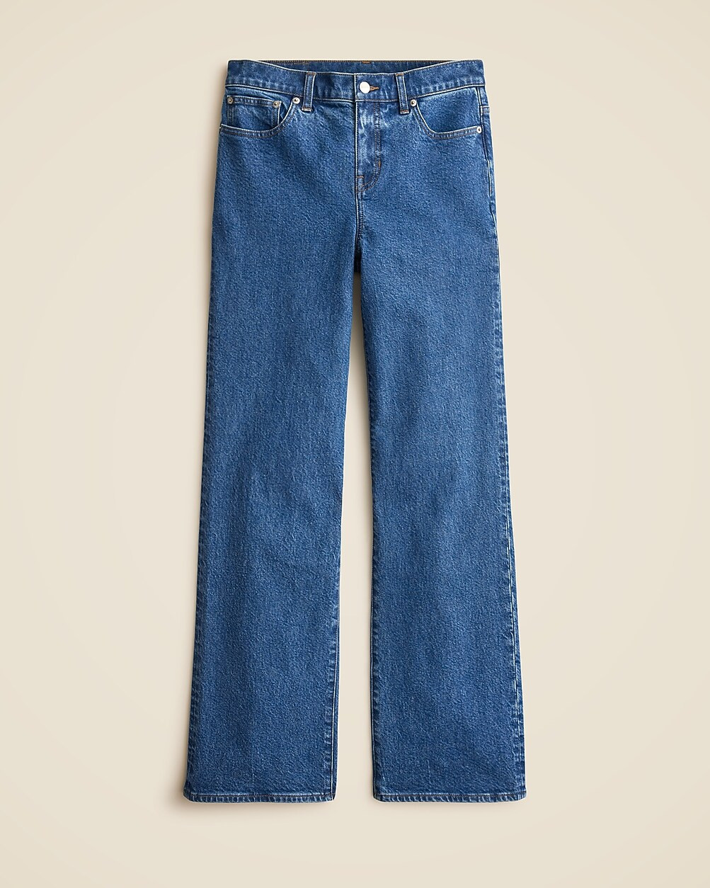 Lower-rise full-length slim-wide jean | J. Crew US