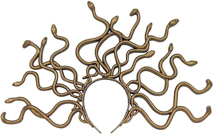 Forum Novelties Gold Medusa Snake Headband | Amazon (US)