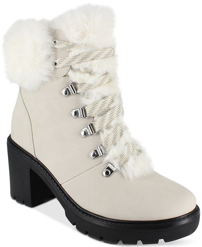 Esprit Ember Faux-Fur Lug Sole Booties & Reviews - Booties - Shoes - Macy's | Macys (US)