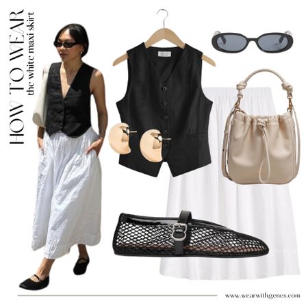 HOW TO STYLE - the white maxi skirt 

#LTKstyletip #LTKfindsunder100