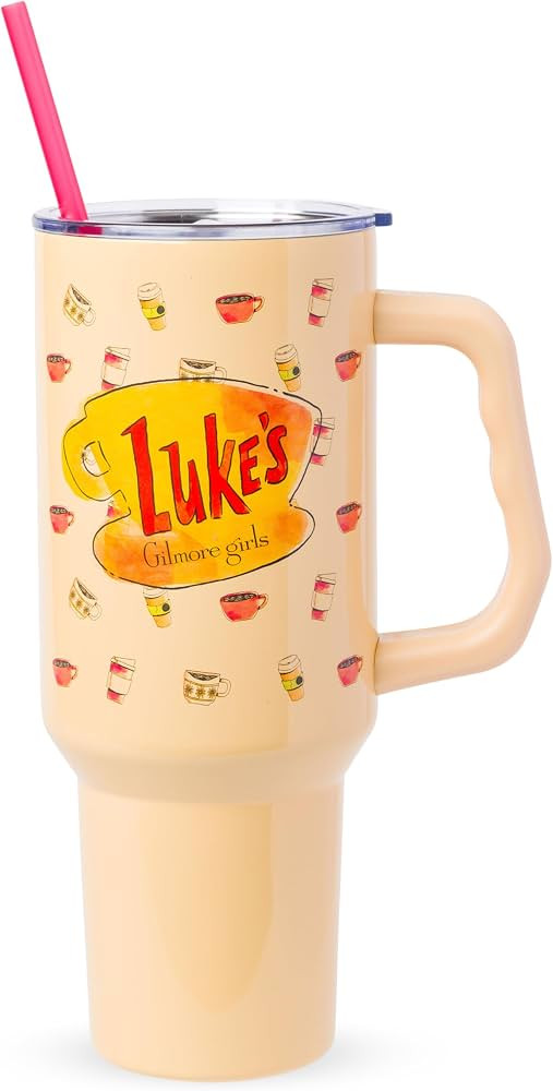 Silver Buffalo Gilmore Girls Luke's Diner, Stainless Steel Tumbler, 40oz | Amazon (US)