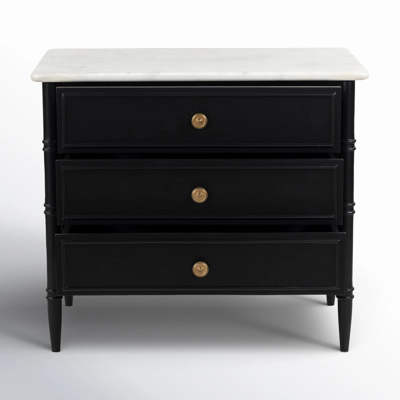 Berlin 3 Drawer Nightstand | Wayfair North America