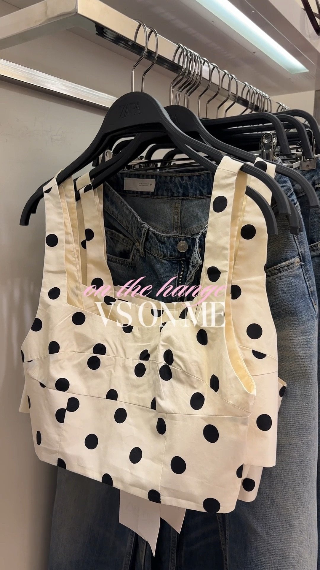 the cutest polka dot top in zara!!!🎀 

#LTKuk #LTKeurope #LTKspring