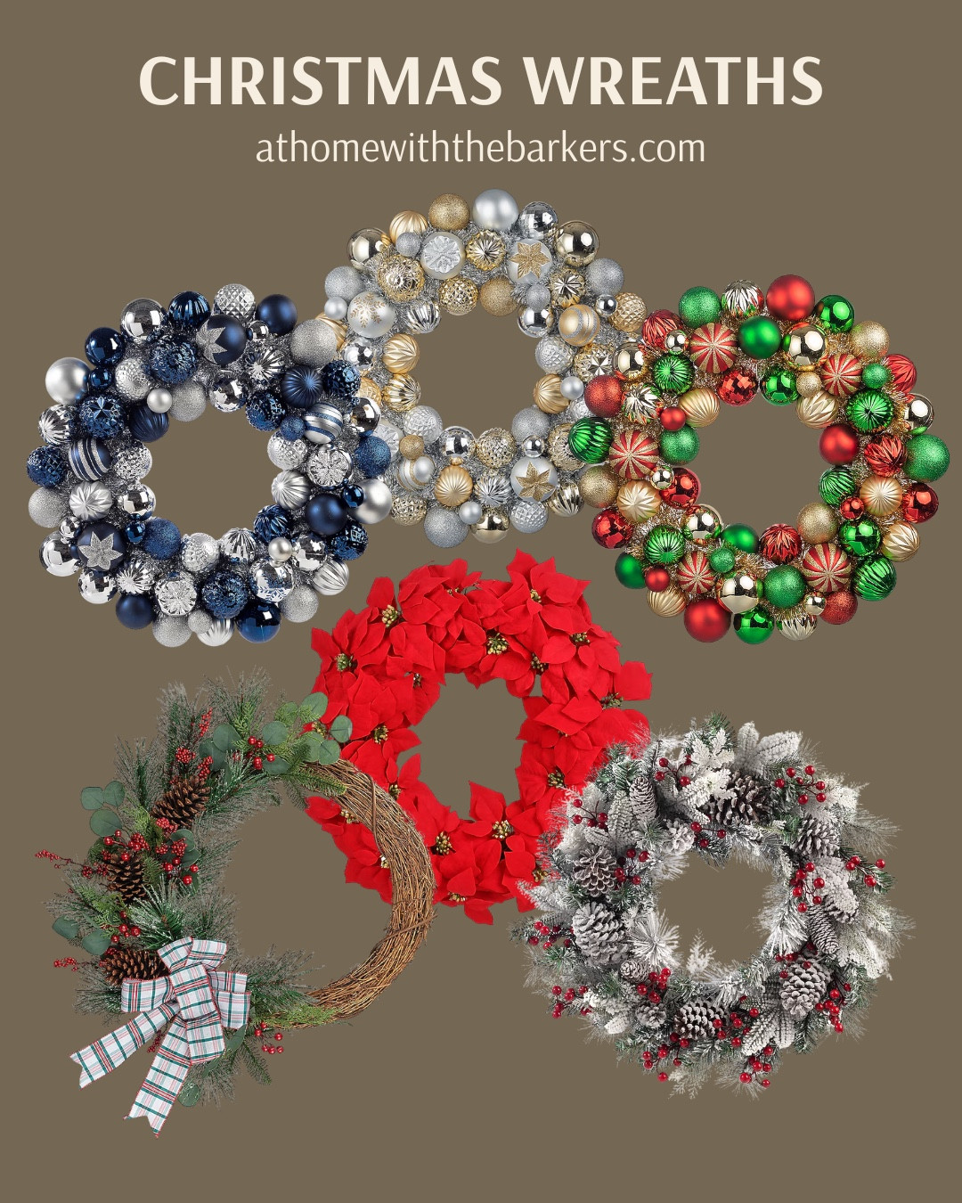 @loweshomeimprovement has a wreath option for every decorating style. #ad #lowespartner

#LTKSeasonal #LTKHoliday #LTKHome