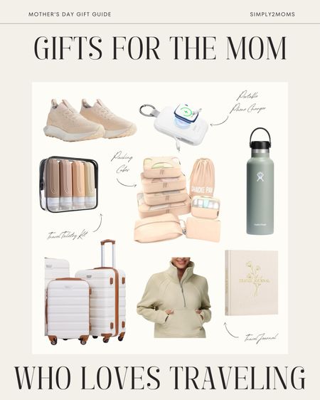 Help your mom plan her next trip with these great travel gift ideas for Mother’s Day. Choose from top picks like tennis shoes, portable Apple watch charger, travel toiletry kit, packing cubes, water bottle, hardshell luggage set, cozy fleece pullover, and a travel journal. 

#LTKstyletip #LTKtravel #LTKGiftGuide