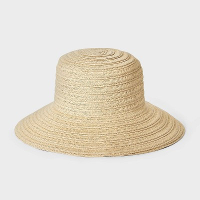 Packable Straw Down Brim Hat - Shade & Shore™ Off-White | Target