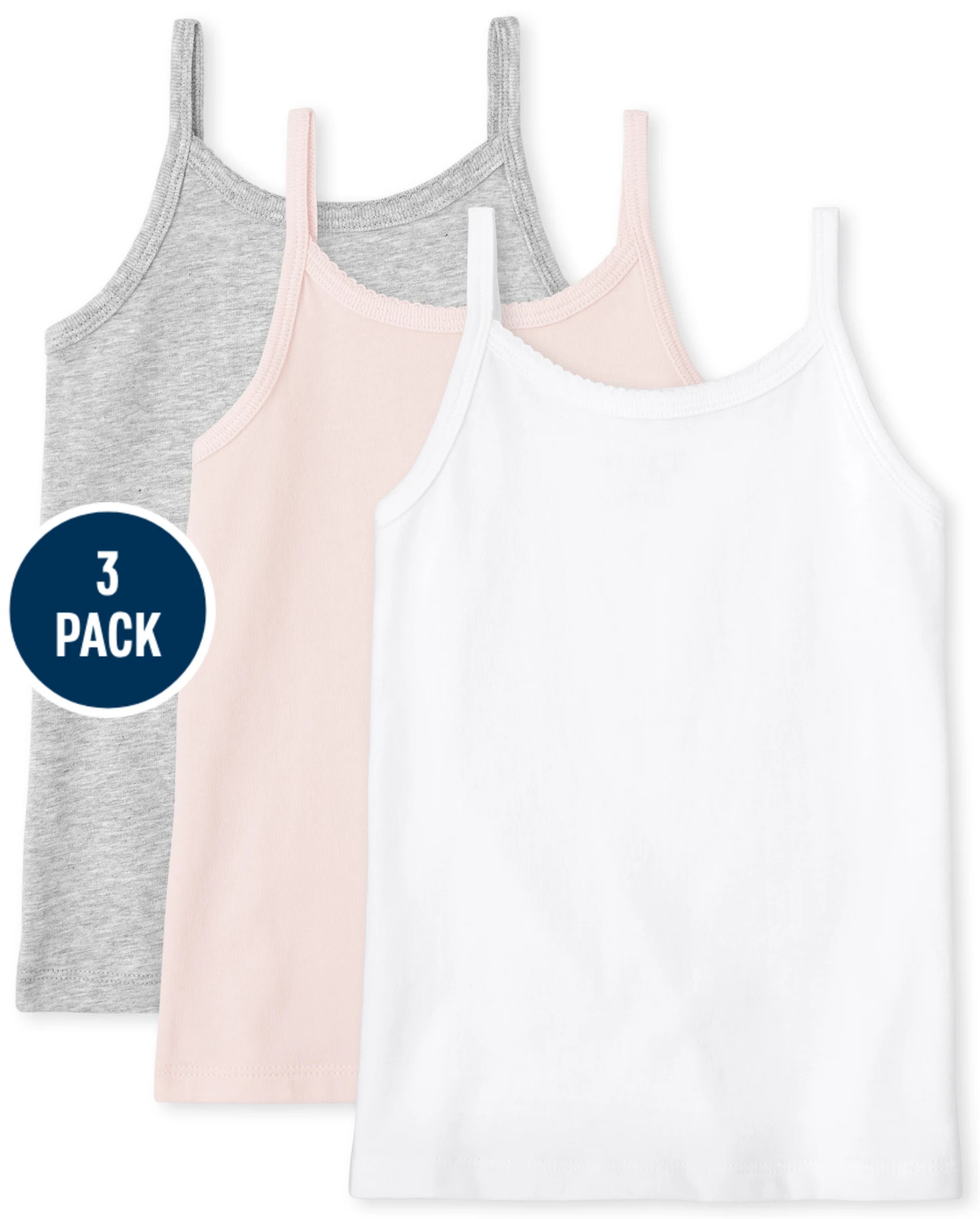 Girls Basic Cami 3-Pack - multi clr | The Children's Place