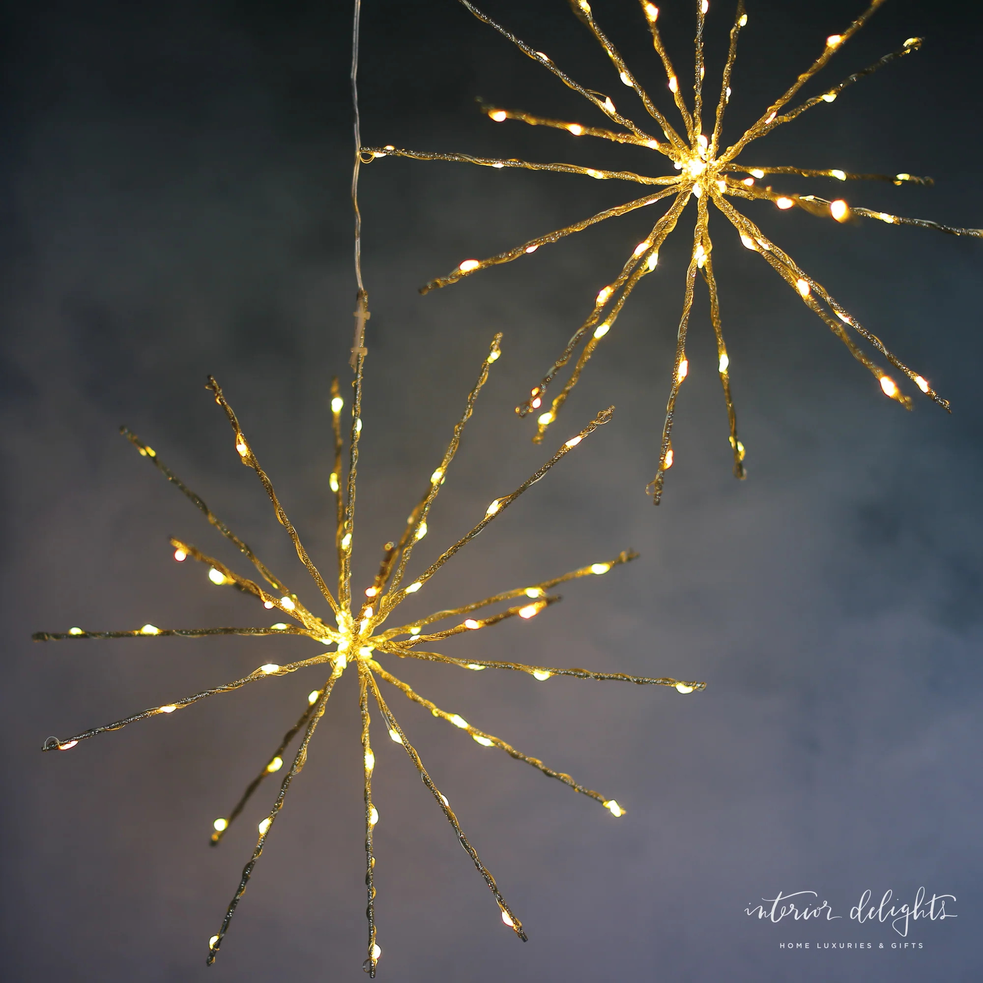 Sparklestars- Set of 2 All Sales Final on LED items | Interior Delights