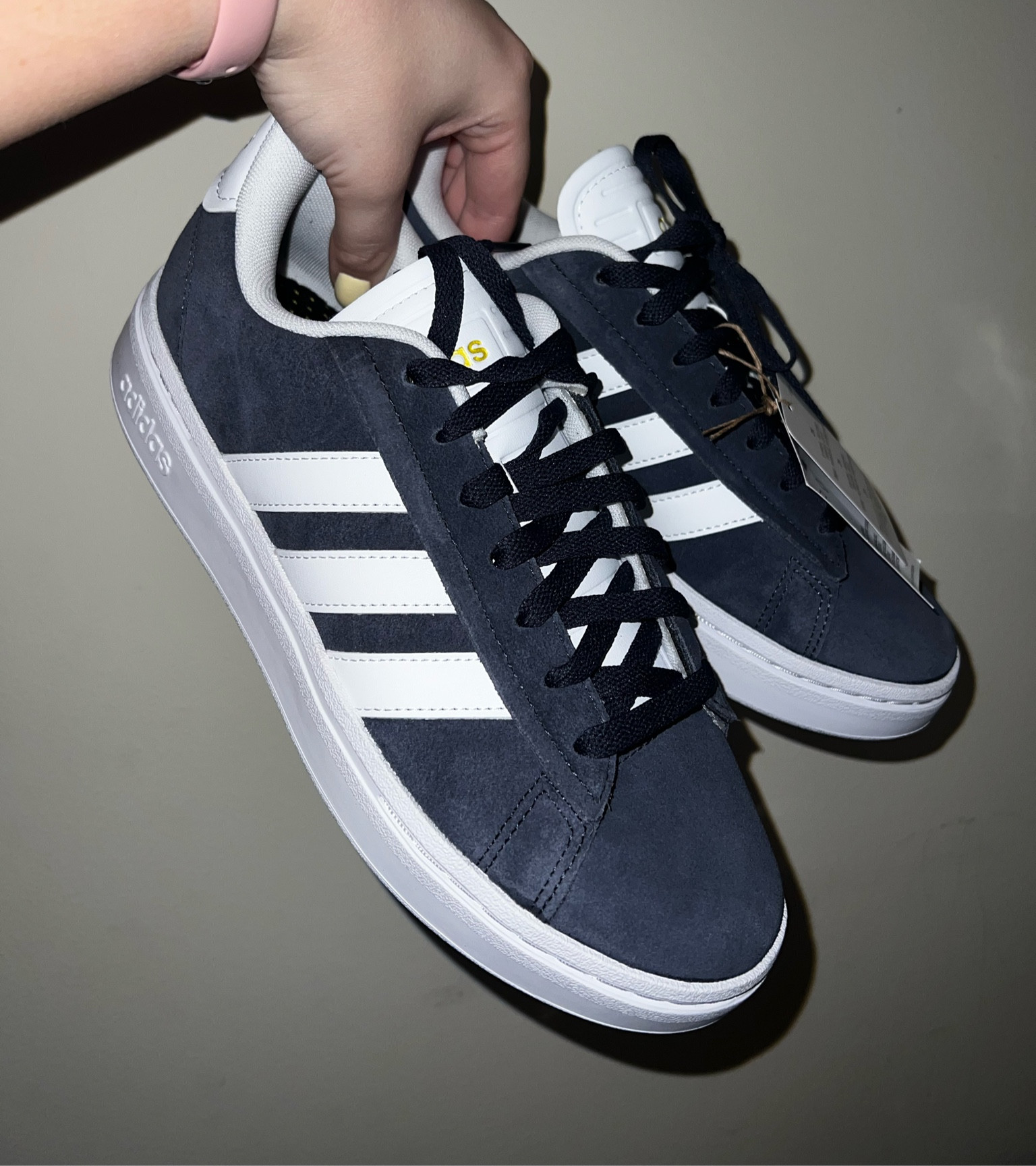 Absolutely can NOT wait to wear these beauties 🤩 #newtennisshoes #adidas #summershoes