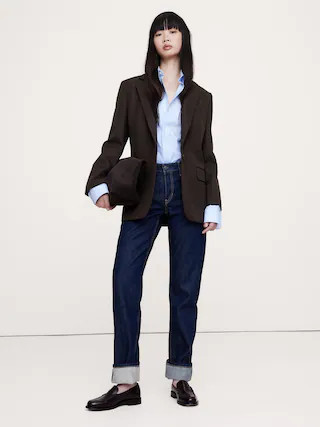Boyfriend Wool Blazer | Banana Republic (CA)