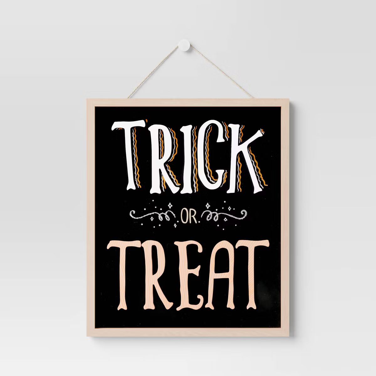 Wood Trick or Treat Halloween Decorative Sign - Hyde & EEK! Boutique™ | Target