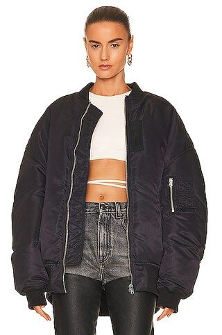 Zip Out Down Bomber Jacket | FWRD 