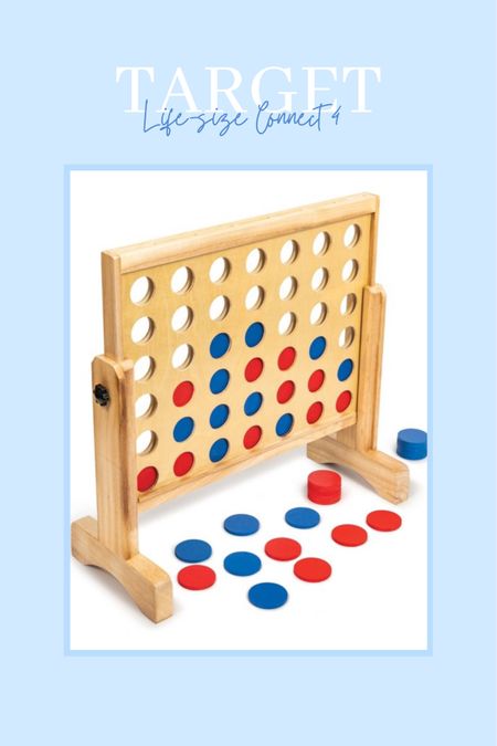 Our family loves this life size connect 4 game. We purchased it prior to having children but now our kids love to play with it too. Great for game night or lawn games. 

#LTKparties #LTKGiftGuide #LTKhome