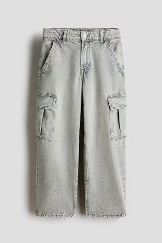 H & M - Baggy-Fit Cargo Jeans - Gray | H&M (US + CA)