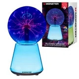 Monster Plasma Sphere, Interactive Electrostatic Plasma Globe Lamp with LED Color-Changing Base, ... | Walmart (US)