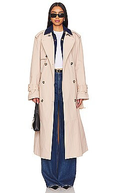 SER.O.YA York Trench Coat in Oxford from Revolve.com | Revolve Clothing (Global)