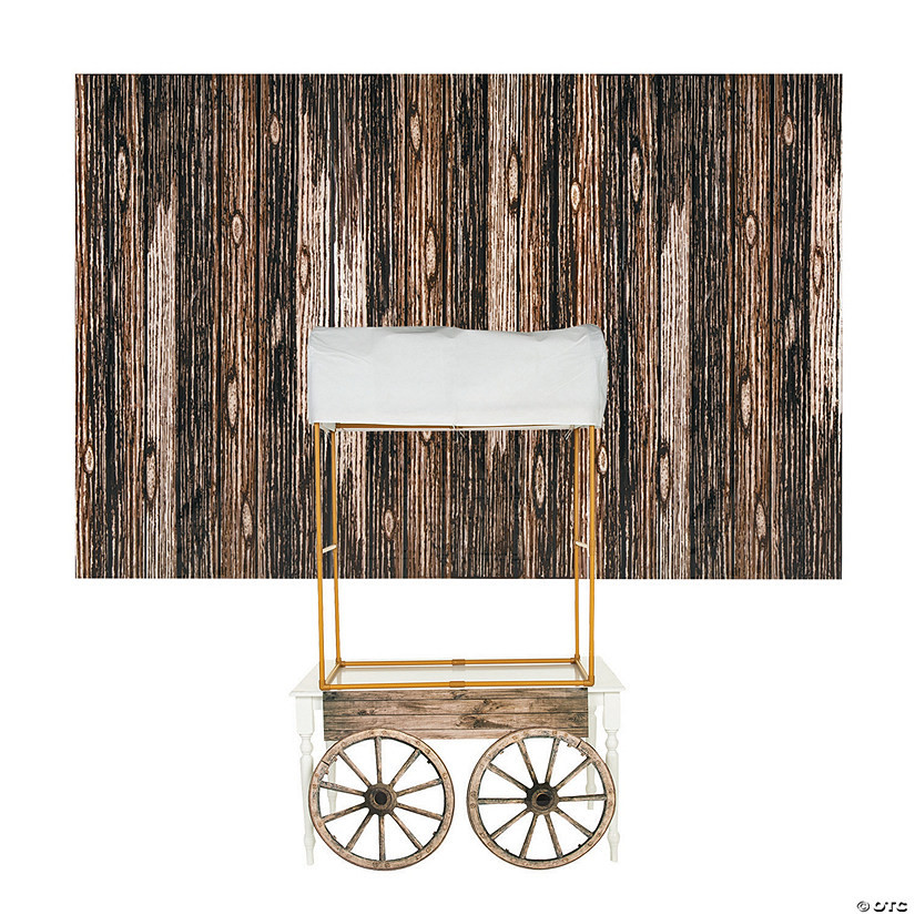 9 ft. x 6 ft. Covered Wagon Barn Tabletop Hut with Backdrop Kit - 5 Pc. | Oriental Trading Company