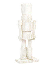 54in Wicker Nutcracker Decor | Marshalls