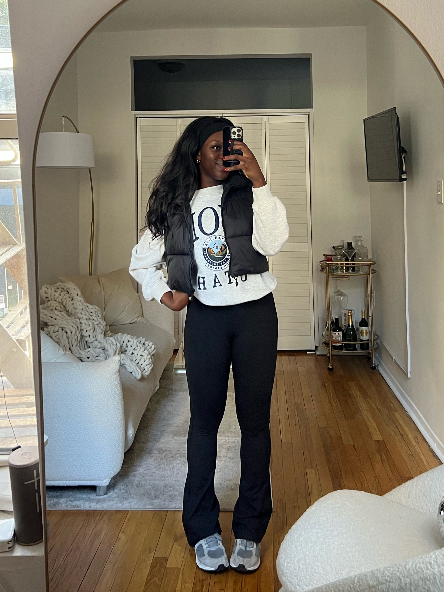 Casual outfit, outfit inspo, outfit ideas, ootd, everyday outfit, sweatshirt, crew neck, jumpsuit, fall outfit, comfy outfit 

#LTKHolidaySale #LTKsalealert #LTKfindsunder100