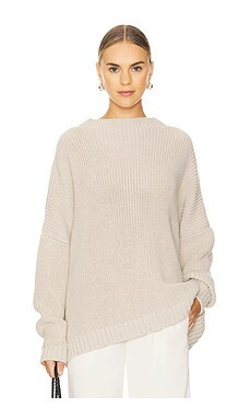 The Knotty Ones Laumes Sweater in Pearl from Revolve.com | Revolve Clothing (Global)